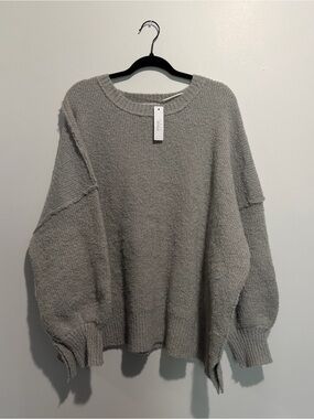 NWT Shop Talulah Gray Oversized Knit Sweater L